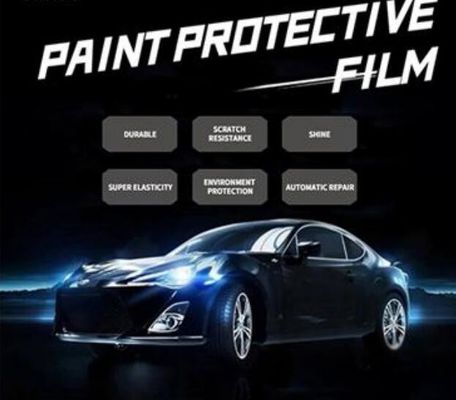 عبر شبكة طلاء TPU 7.5mil واضح فيلم واقية سيارة التفاف للسيارات